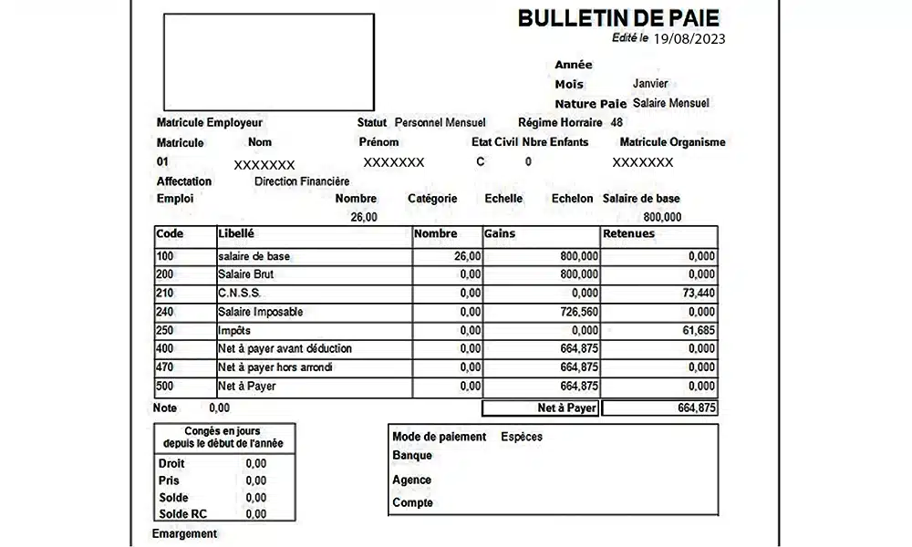 Comprendre la Fiche de Paie en Tunisie : Un Guide Complet